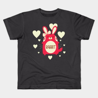 Cute Rabbit Kids T-Shirt